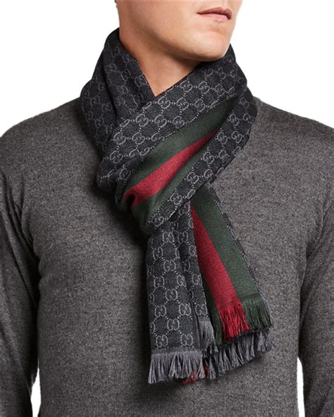 gucci scarf men rsg13|gucci scarf price.